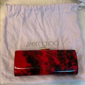 Jimmy Choo clutch! Used once!!